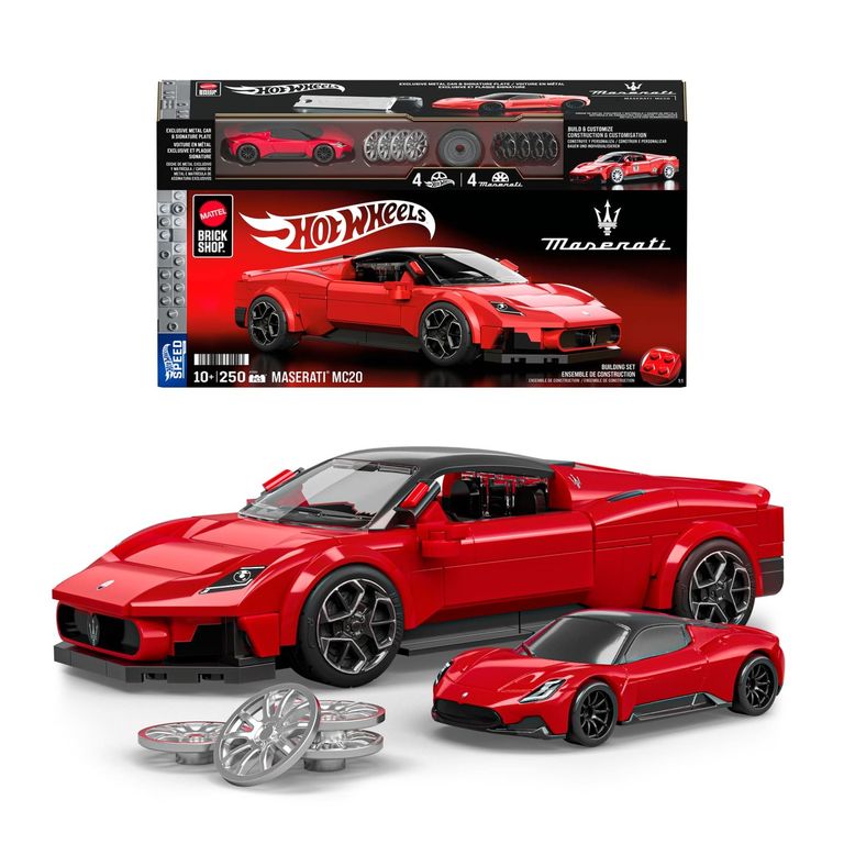 Mattel Brick Shop Juguete Speed Maserati MC20
