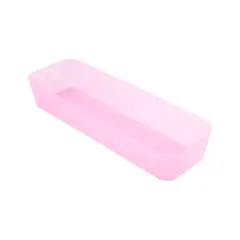 CASA JOVEN - Caja Organizadora de Escritorio Casa Joven Plástico 26x8x14 Chicle