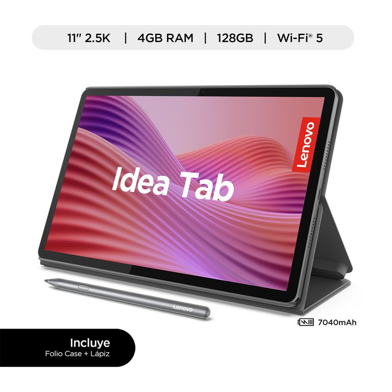 Tablet Lenovo Idea tab MediaTek Dimensity 6300 4GB 128GB 11" 2.5K 90Hz