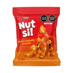 TOTTUS - Maní Crocante Picante Nutsi! Tottus Bolsa 200 g
