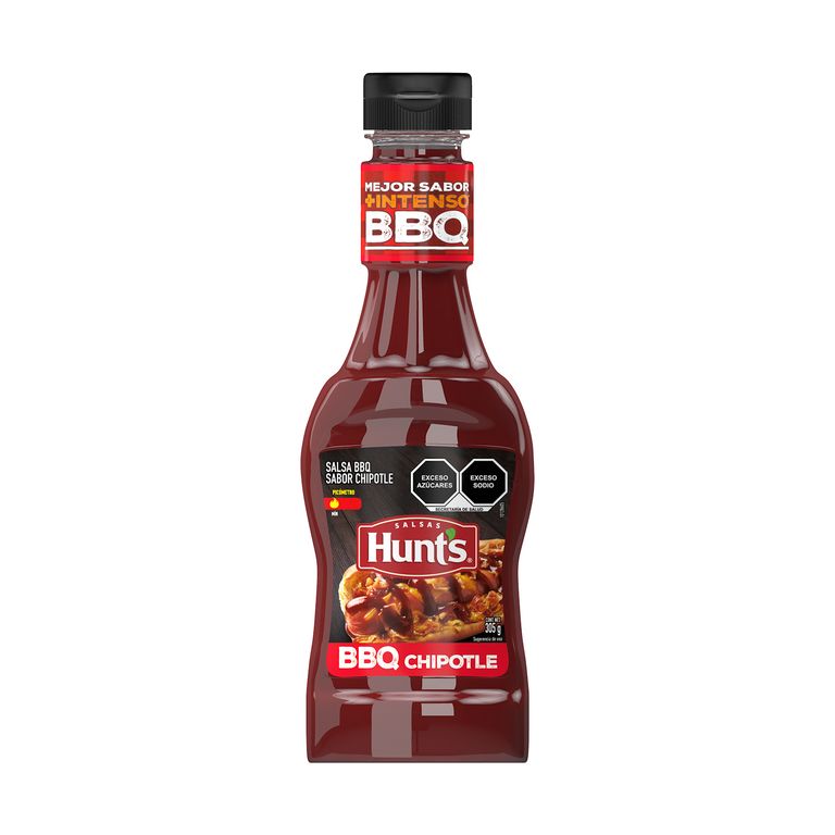 Salsa BBQ Hunts Chipotle Botella 305 g