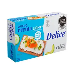 DELICE - Queso Crema Delice Light Caja 190 g