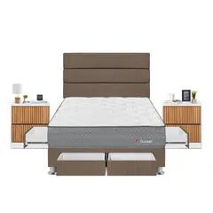 FORLI - Dormitorio Pocket 2Plz Marr+Vel Roma