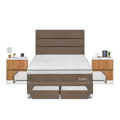 FORLI - Dormitorio Boreal 2Plz Marr+Vel Roma