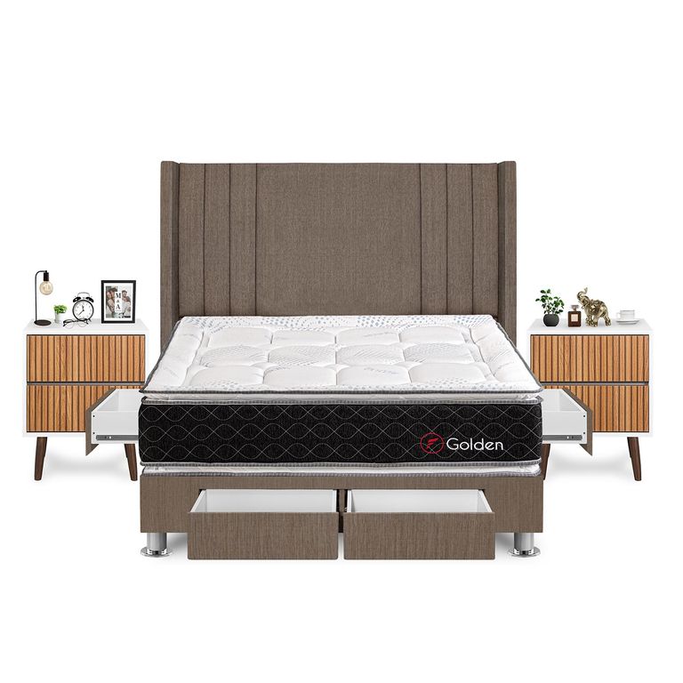 Dormitorio Golden King Marr+Vel Milan