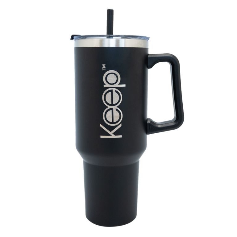 Mug Térmico Keep Negro 40 Oz