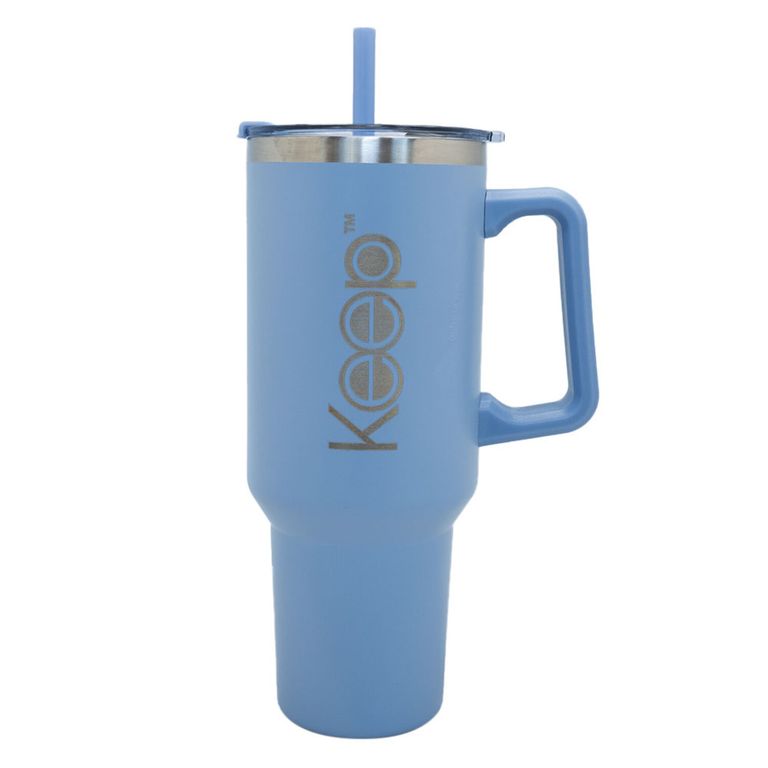 Mug Térmico Keep Celeste 40 Oz