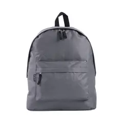 OFISCOOL - Mochila Color Entero Gris Oscuro