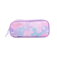 OFISCOOL - Cartuchera 3 Cierres Butterfly 360