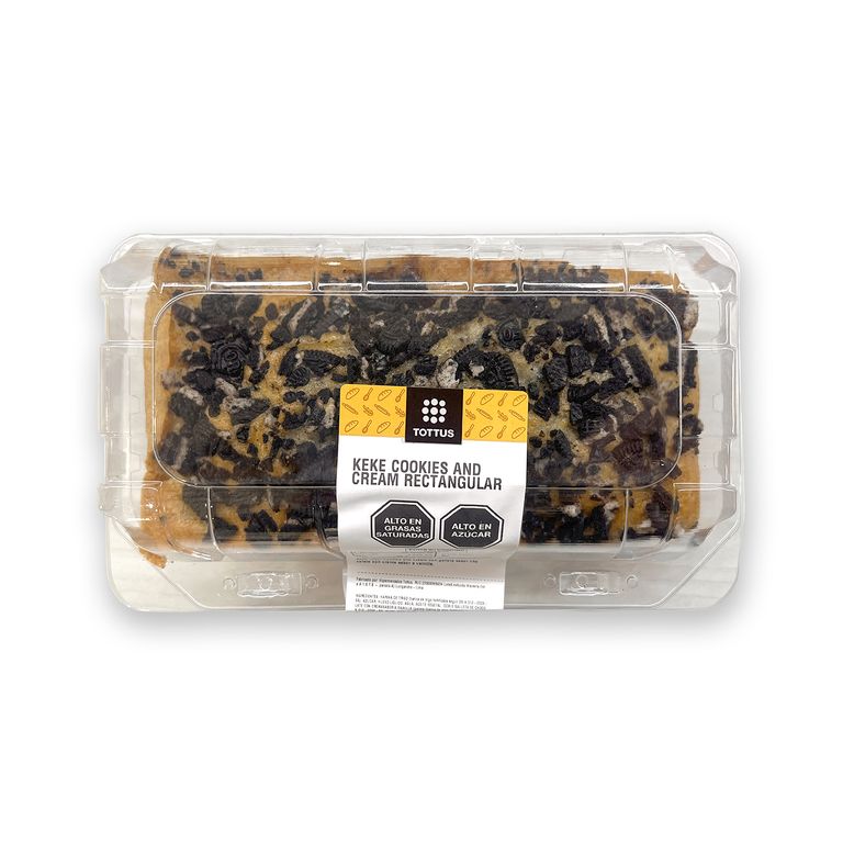 Keke Rectangular Tottus Cookies And Cream