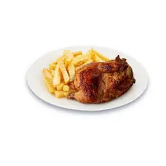 TOTTUS - 1/2 Pollo Rostizado Tottus + Papas