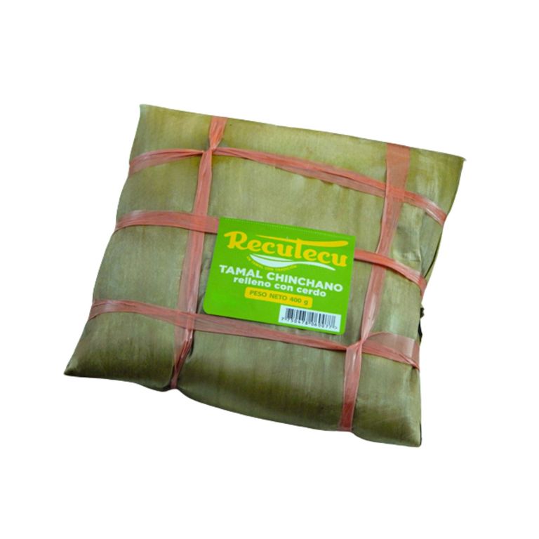 Tamal Chinchano Recutecu Relleno De Cerdo 400 Gr