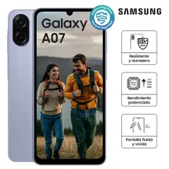 SAMSUNG - Smartphone Galaxy A07 4Gb 64Gb Light Violet