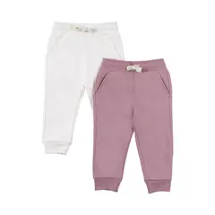 REDWOOD - Packx2 Jogger Franela Bebe Niña Redwood
