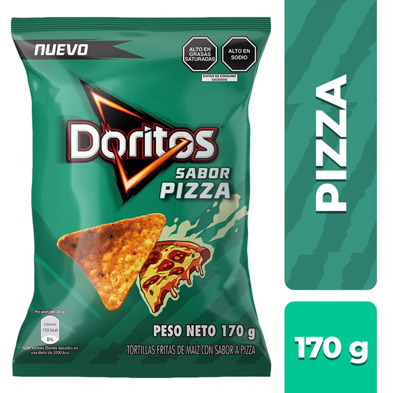 Tortilla Chips Doritos Pizza Bolsa 170 g