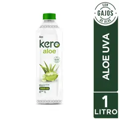 KERO - Bebida Kero Aloe Sabor Uva Botella 1 L