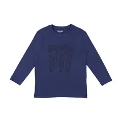 REDWOOD - Polo Estampado Manga Larga Niño Redwood
