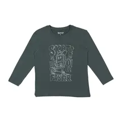 REDWOOD - Polo Estampado Manga Larga Niño Redwood