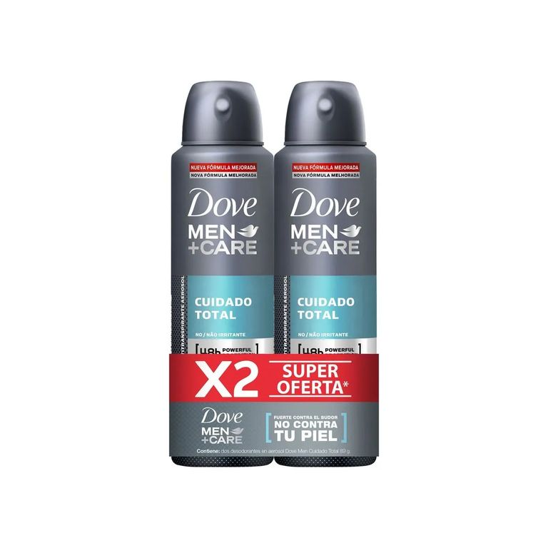 Desodorante en Aerosol Dove Men Care Empaque 2 Und