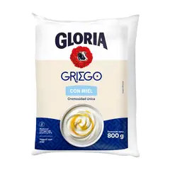GLORIA - Yogurt Gloria Griego con Miel Bolsa 800 g