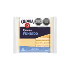 GLORIA - Queso Fundido Natural en Tajadas Gloria Empaque 136 g