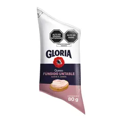 GLORIA - Queso Fundido Untable Gloria Sabor Jamón Empaque 80 g