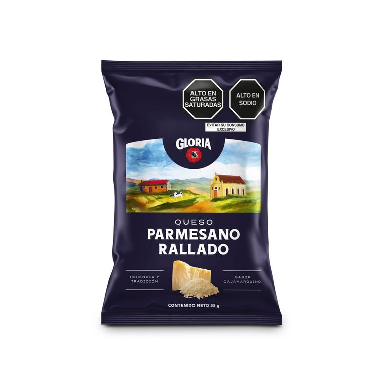Queso Parmesano Rallado Gloria Bolsa 35 g
