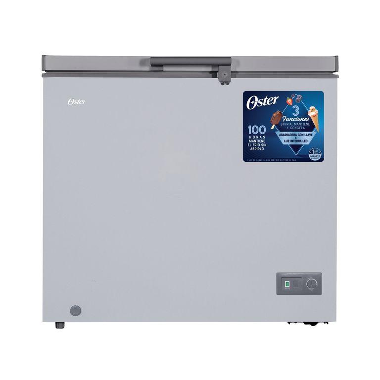 Congeladora Oster Ospcf7001S 200L Silver
