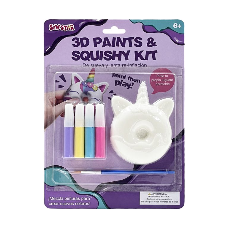 2D Painting Squishy Doughnut