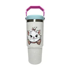 DISNEY - Botella Con Mango Insulada Dogs & Cats 850 mL