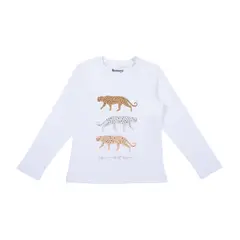 REDWOOD - Polo Estampado Manga Larga Niña Redwood
