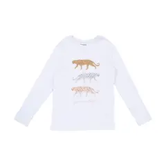 REDWOOD - Polo Estampado Manga Larga Teen Niña Redwood
