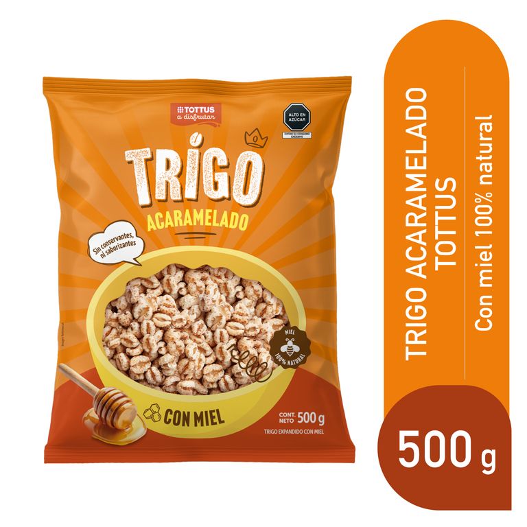Trigo Acaramelado Tottus Bolsa 500 g