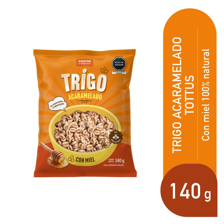 Trigo Acaramelado Tottus Bolsa 140 g