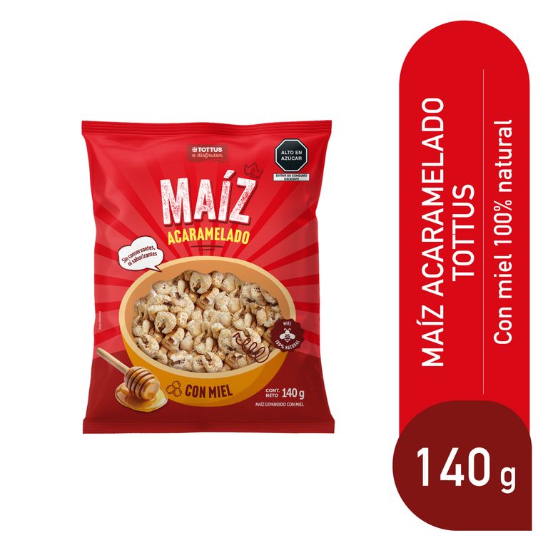 Maíz Acaramelado Tottus Bolsa 140 g