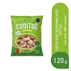 TOTTUS - Coditos Azucarados Tottus Bolsa 120 g