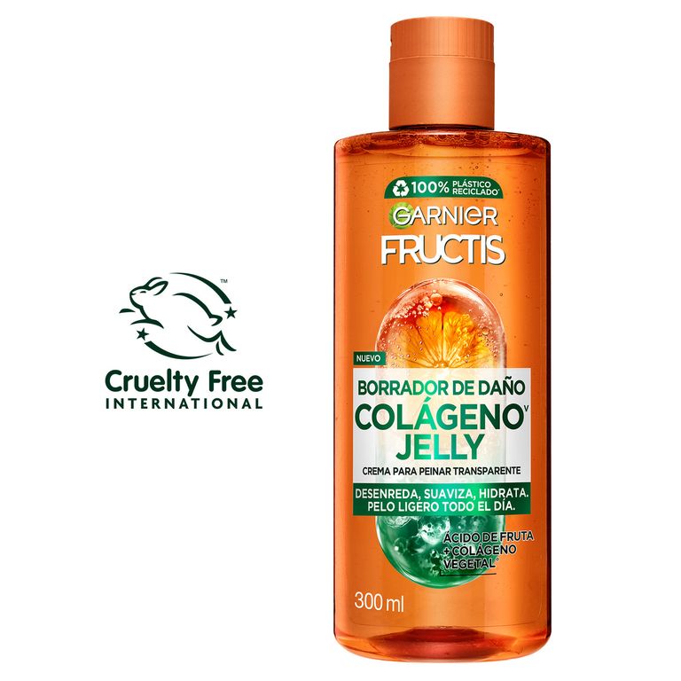 Crema para Peinar Fructis 10 en 1 Control Grasa Botella 300 mL