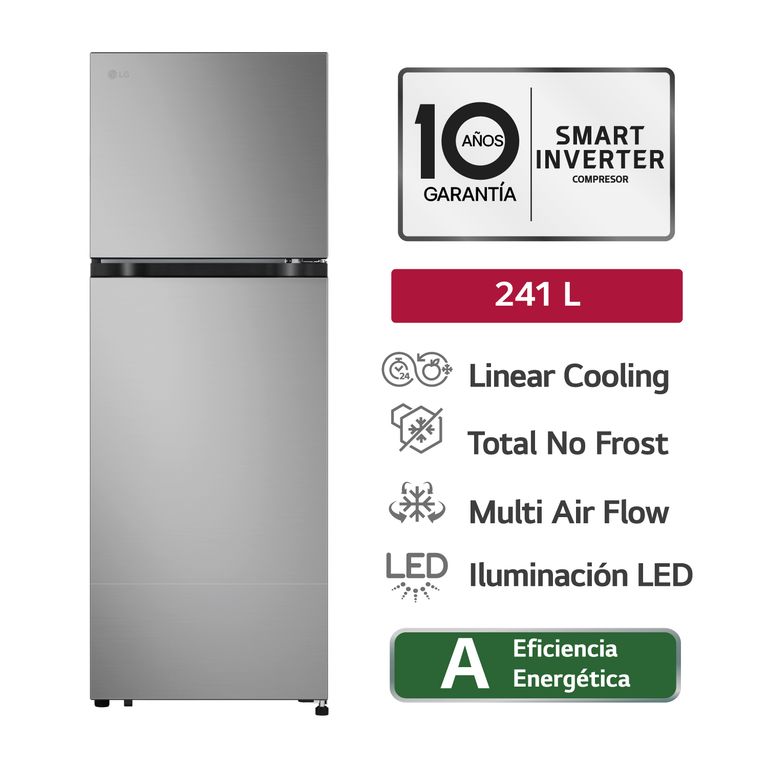 Refrigeradora LG VT24BPY 241L
