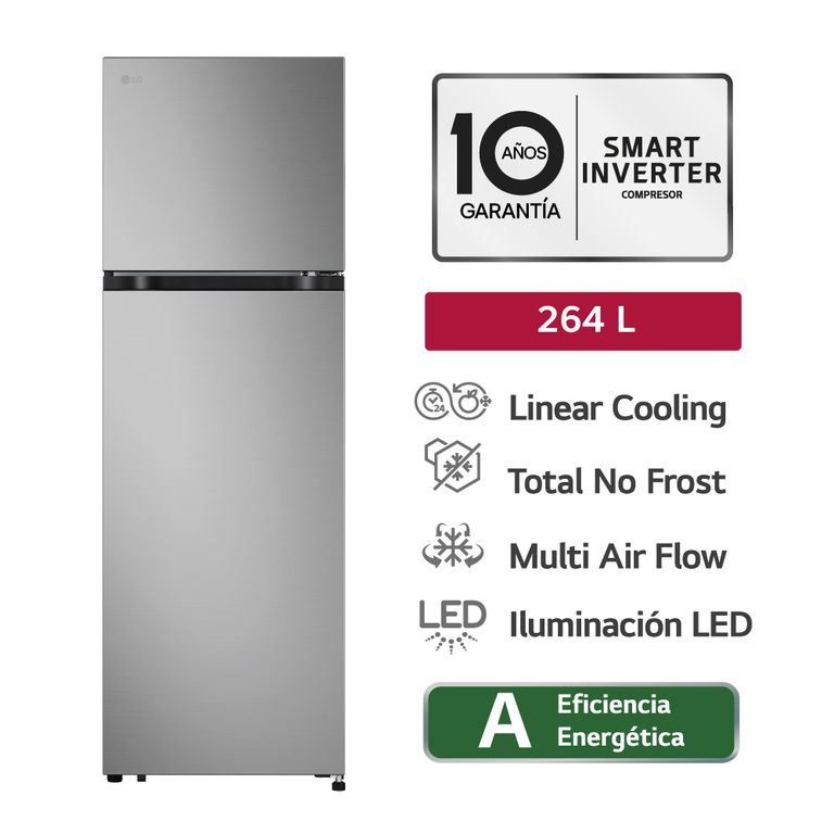 Refrigeradora Vt26Bpy 264L Lg