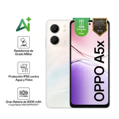 OPPO - Smartphone Oppo A5X 4+128Gb Blanco