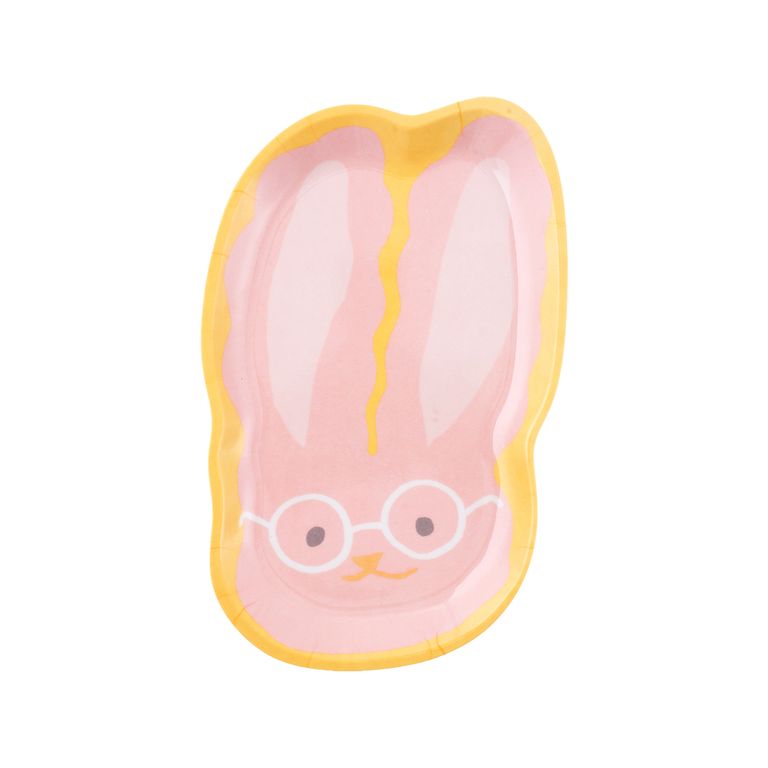Plato Casa Joven Melamine Conejitos Funny Bunny