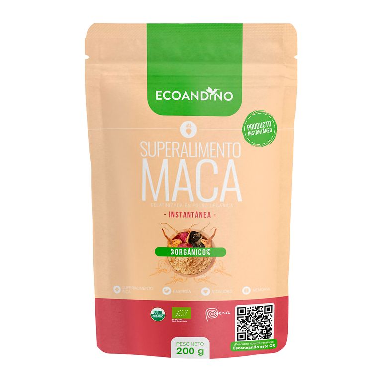 Maca Gelatinizada Ecoandino Doypack 200 g