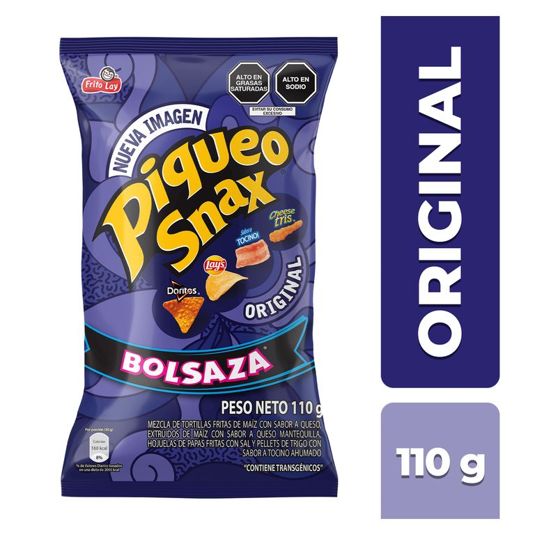 Snack Piqueo Snax Original Bolsa 110 g