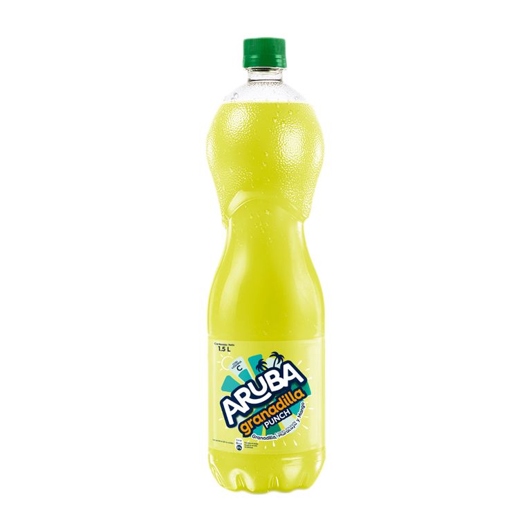 Bebida Aruba Sabor Granadilla Punch Botella 1.5 L