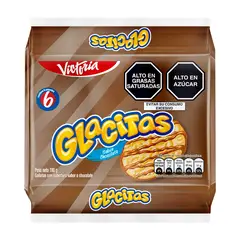 GLACITAS - GALLETAS GLACITA CHOCO 30GR 6PQT