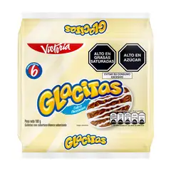 GLACITAS - GALLETAS GLACITA CHOCO NIEVE 30G 6PQT