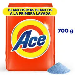 ACE - Detergente En Polvo Ace Limpieza Completa Bolsa 700 g