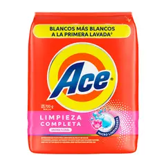 ACE - Detergente Polvo Ace Limpieza Completa Aroma Floral Bolsa 700 g