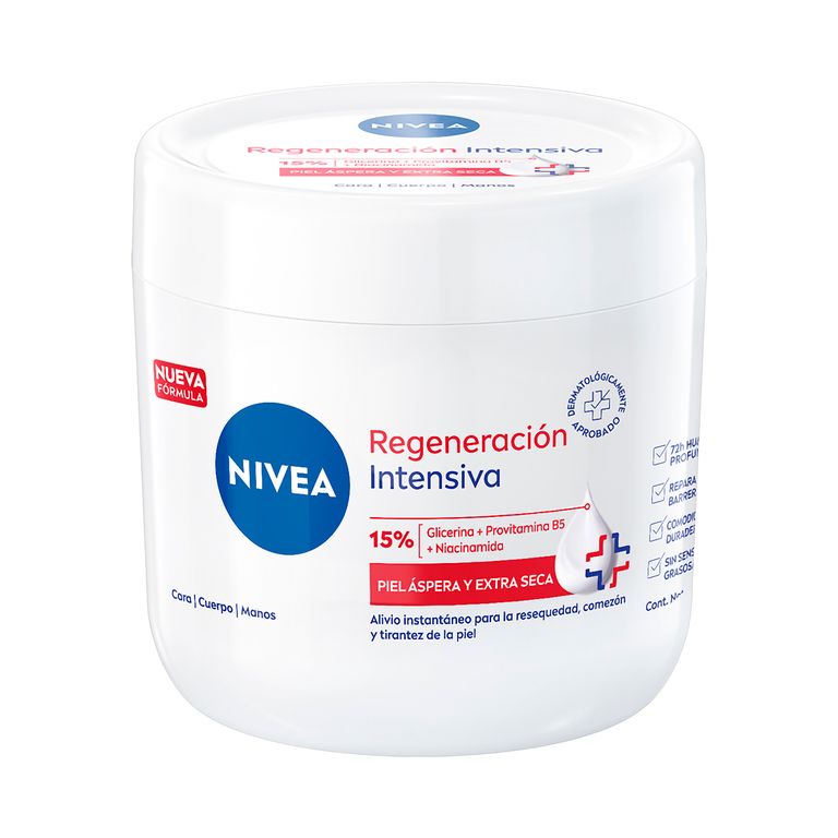 Crema Corporal Nivea Regeneración Intensiva Envase 400 mL