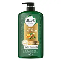 HERBAL ESSENCES - Shampoo Sin Sal' Herbal Essences Nutre E Hidrata Pequi & Aguacate Botella 865 mL
